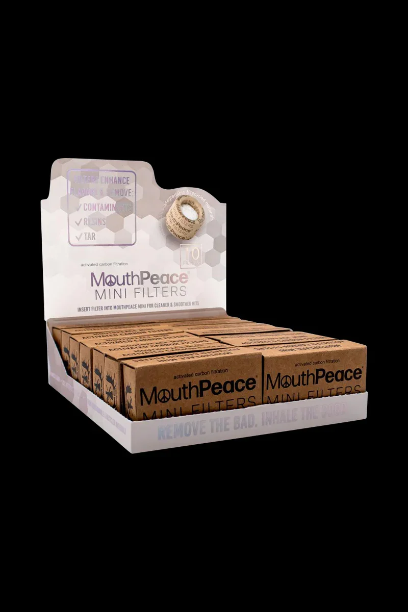 MouthPeace Mini Carbon Filters Refill -14 Pack