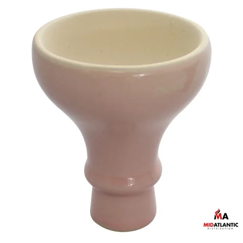 MYA Saray Ceramic Hookah Bowls w/ Foil Grooves (Assorted Colors) *Sold As Singles*