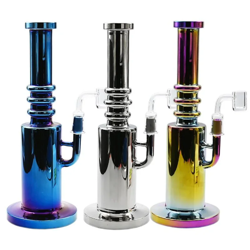 10" Electro Plated Water Pipe - Design And Color May Vary - (1 Count)