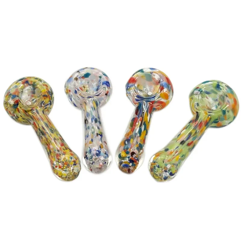 3" 35-40 Gram Spoon Hand Pipe - Design And Color May Vary - (1 Count)