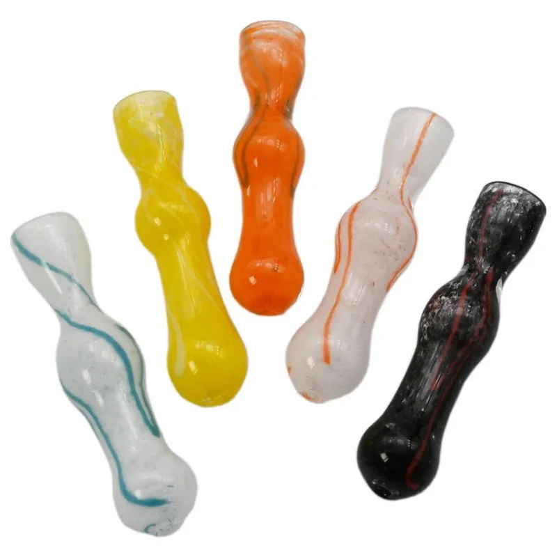 3.5" Inside Art with Frit Assortment Chillum - Design And Color May Vary - (1 Count)
