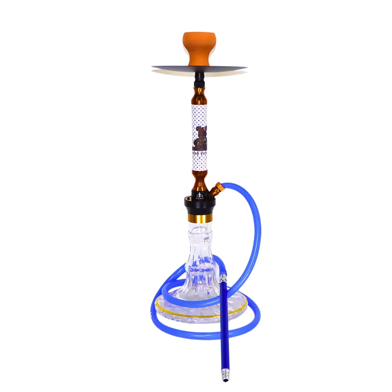 NOUR MAXX PREMIUM 1 HOSE 25" HOOKAH TEDDY PRINT DESIGN ASSORTED COLORS (JA-4)