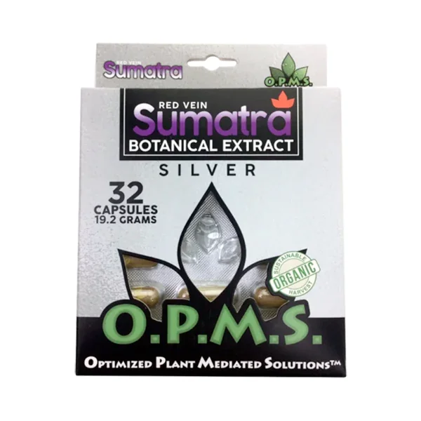 Red Vein Sumatra OPMS Silver Blister Caps