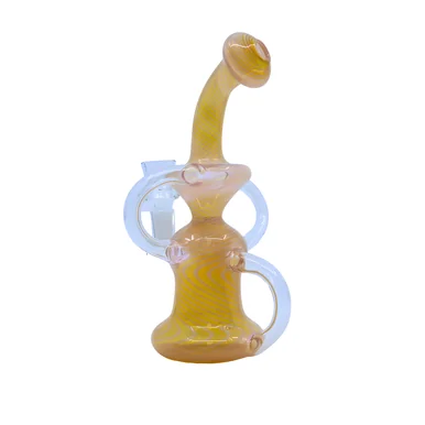 RECYCLER 8" WATER PIPE MIXED COLORS (WP-340)