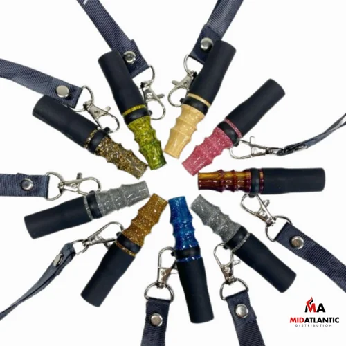 Resin Hookah Tip Lanyards (Assorted Colors) [HS01] *Sold As Singles*