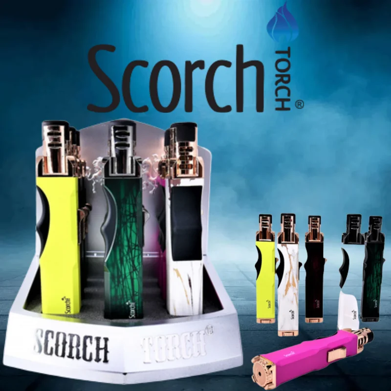 SCORCH PENCIL STANDING TORCH DISPLAY OF 9 (61725) ST-47