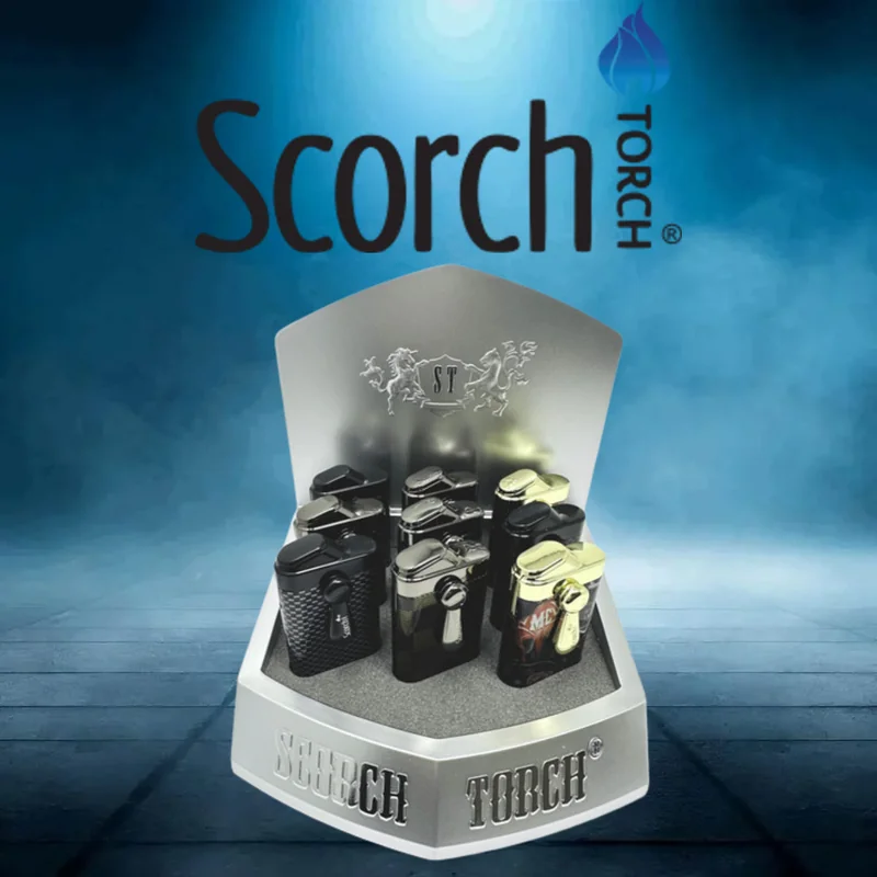SCORCH TORCH 2T DELUXE TORCH DISPLAY OF 9 (61737) ST-51