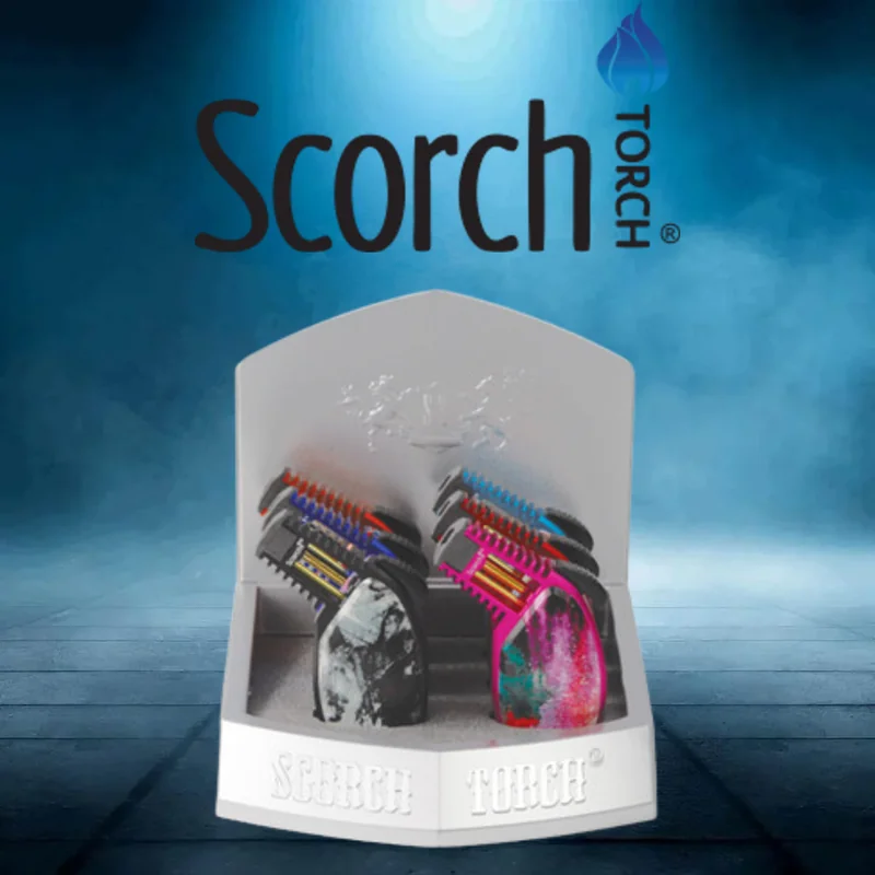 SCORCH TORCH 45 DEGREE X-SERIES ECLIPSE SWIRL PRINT TORCH DISPLAY OF 6 ST-5