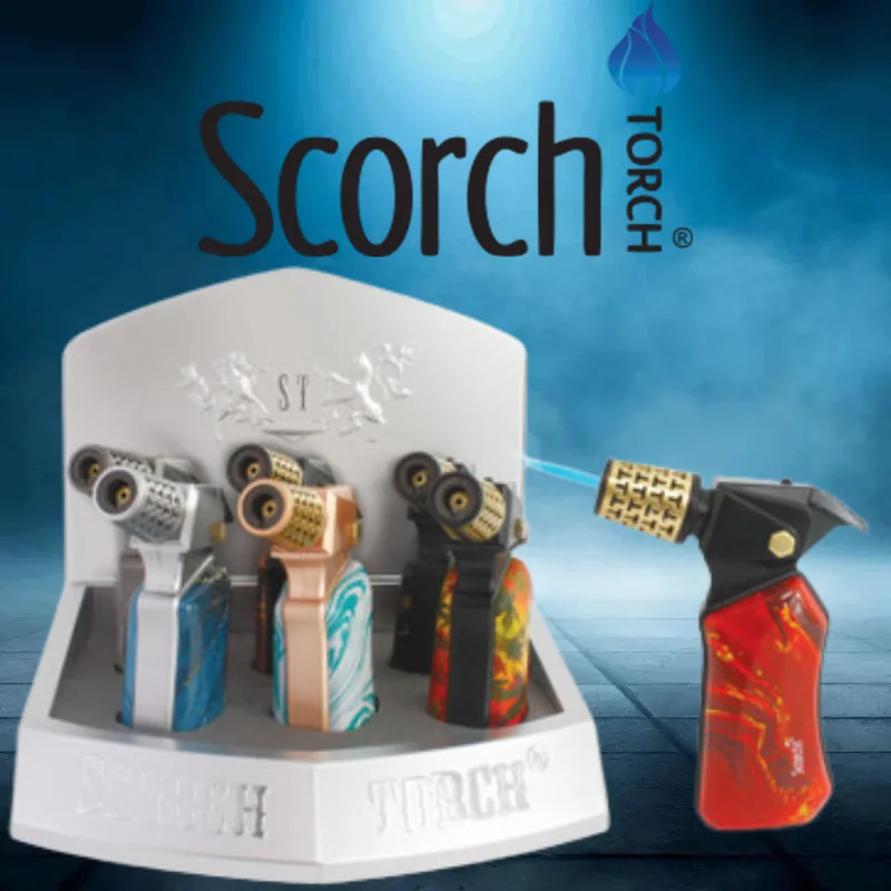 SCORCH TORCH 90 DEGREE BLOW TORCH WITH HOLD BUTON DISPLAY OF 6 (61726) ST-21