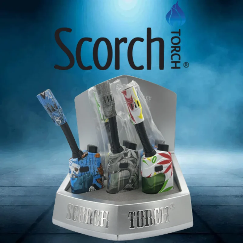 SCORCH TORCH BENDABLE TORCH DISPLAY OF 9 (61685) ST-111