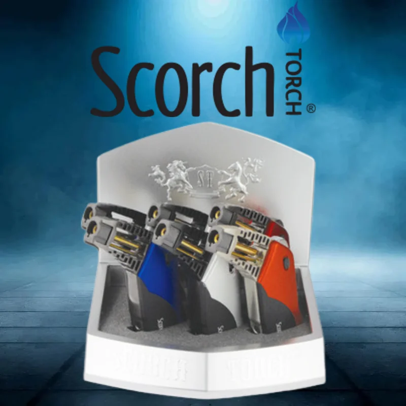 SCORCH TORCH BLASTER POWERFUL 45 DEGREE SINGLE FLAME DISPLAY OF 6 ST-4