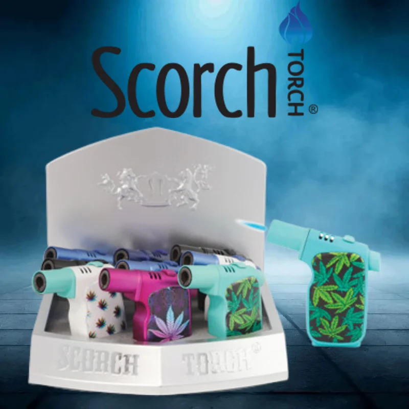 SCORCH TORCH GUN STYLE LEAD DESIGN TORCH DISPLAY OF 9 (61650) ST-35