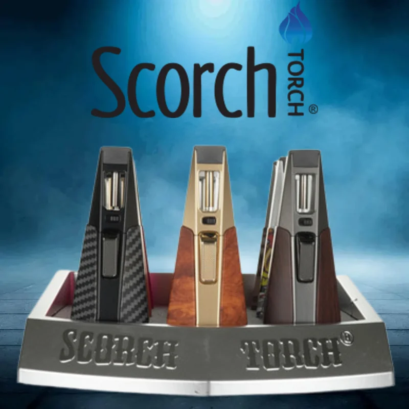 SCORCH TORCH STANDING PENCIL DIAMOND SHAPED DISPLAY OF 9 (61665) ST-38