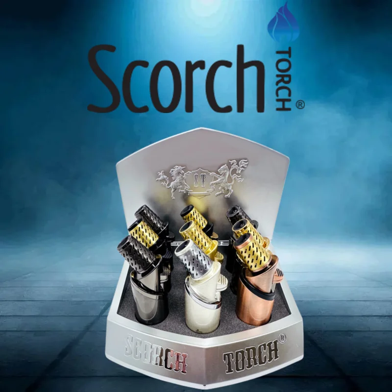 SCORCH TORCH TANK TRIPLE TORCH DISPLAY OF 9 (61731) ST-48