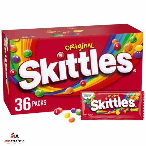 Skittles Candy (Assorted Flavors / Sizes) *Counter Display*