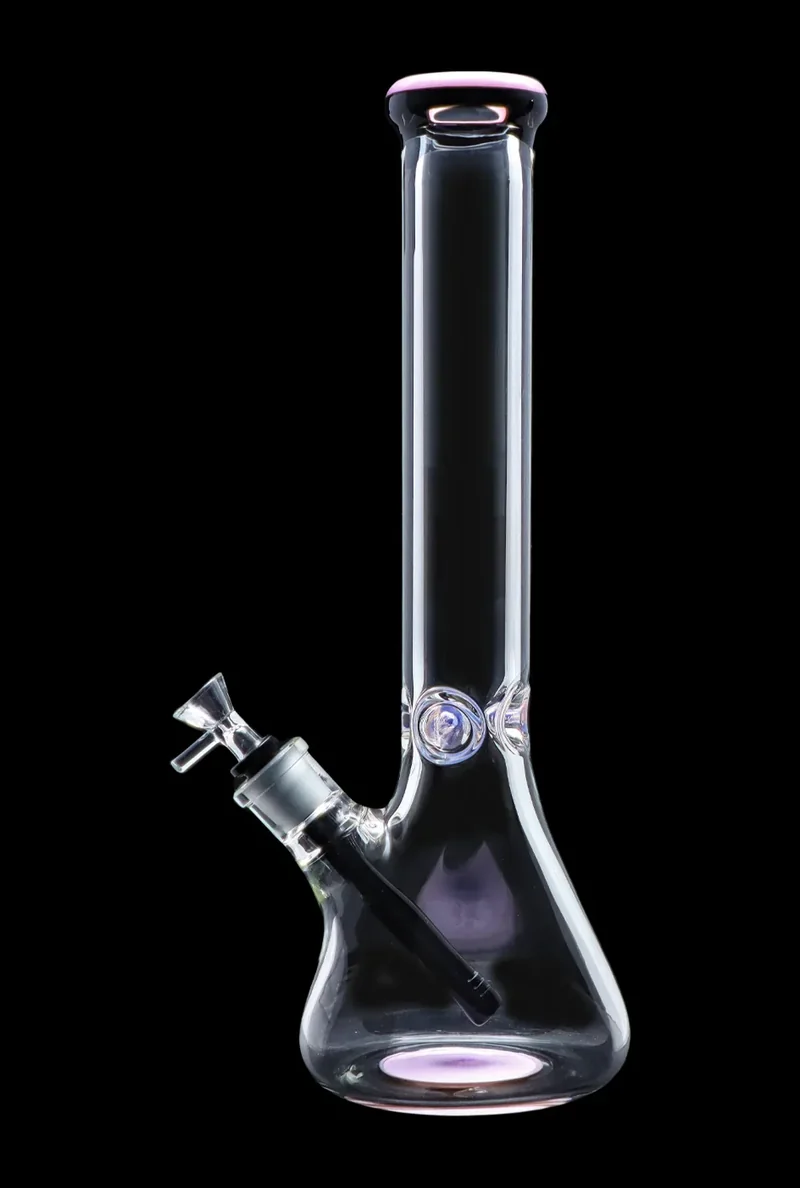 9mm Beaker w/ Color Ring Bong - 16 in.