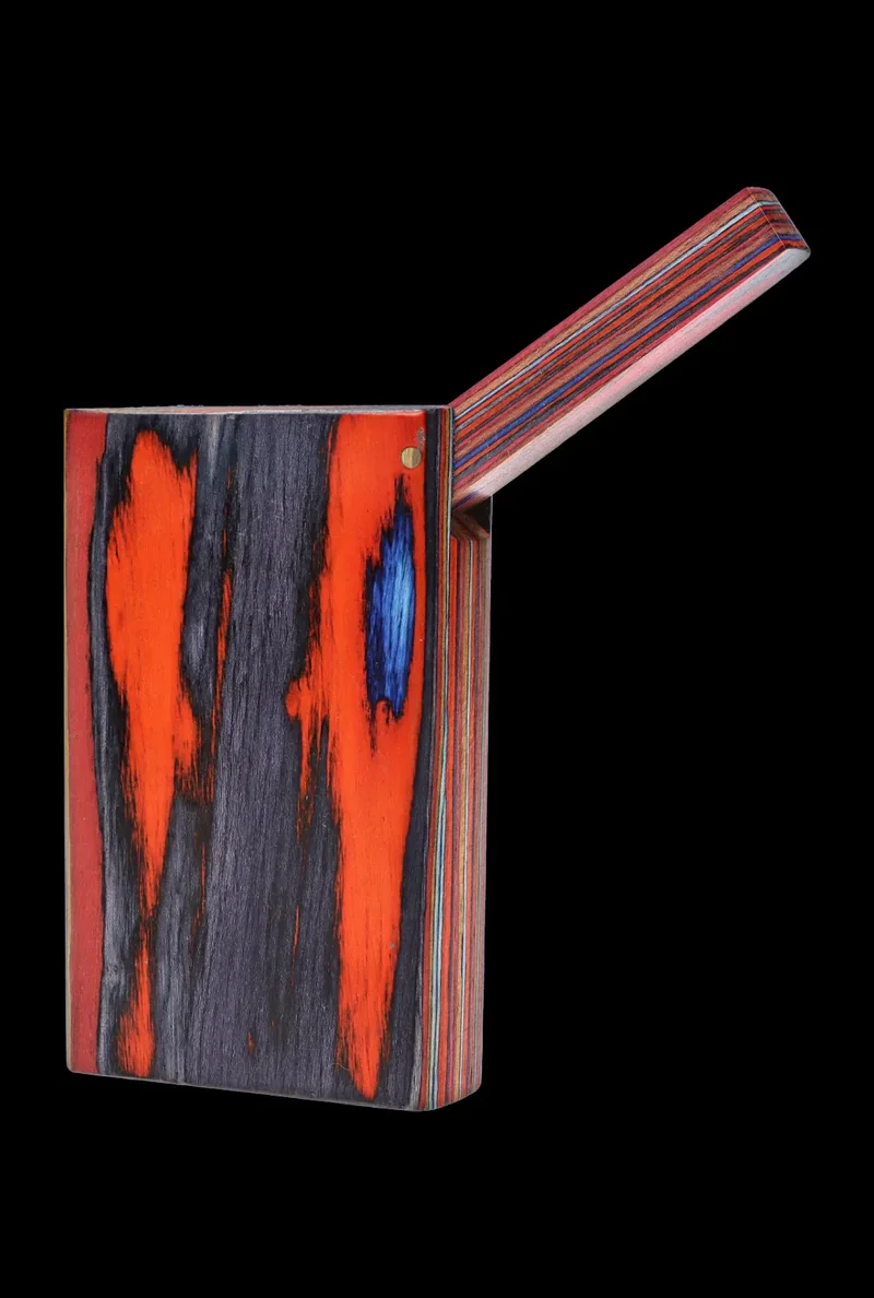 Colorful Wood Grain Dugout - Small