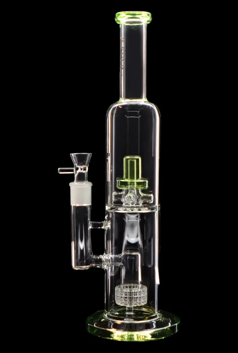 Dual Perc with Color Accents Bong - 15 in.