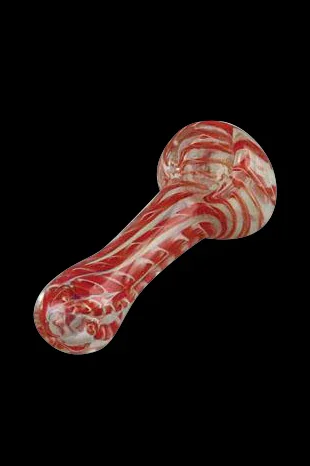 Small Portable 3.25" Color Swirl Spoon Pipe