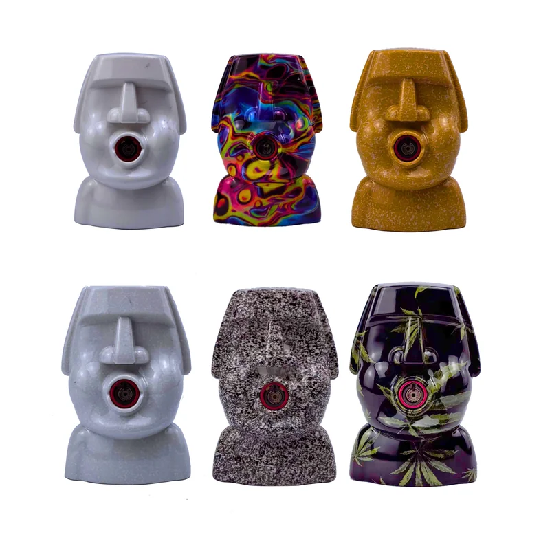 TECHNO TORCH MOAI TORCH ASSORTED COLORS DISPLAY OF 6