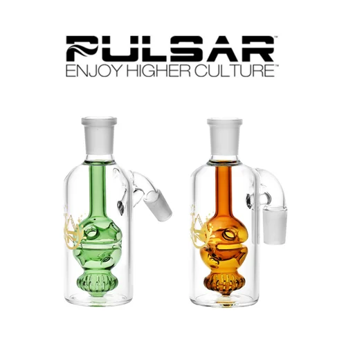 Pulsar - Ash Catcher w/ Fab Egg Perc (Asst Colors) *Drop Ship* (MSRP $39.99-$44.99)