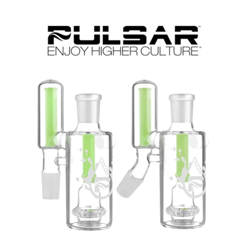 Pulsar - "No Ash" Ash Catcher 14mm (Asst Colors) *Drop Ship* (MSRP $39.99-$40.99)