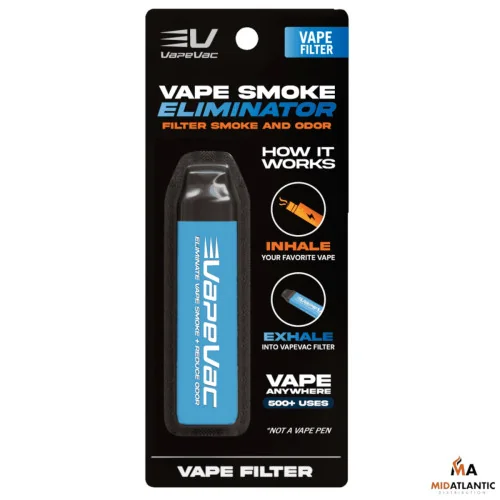 VapeVac Smoke &amp; Odor Filters (1 Unit Per Pack) *Display of 20*