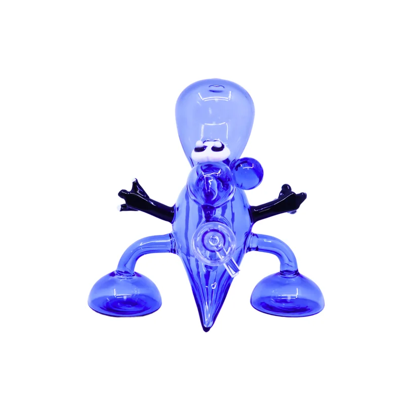 PREMIUM GLASS 5.5" WATERPIPE YSH FANCY DESIGN ASSORTED COLORS (WP-470)