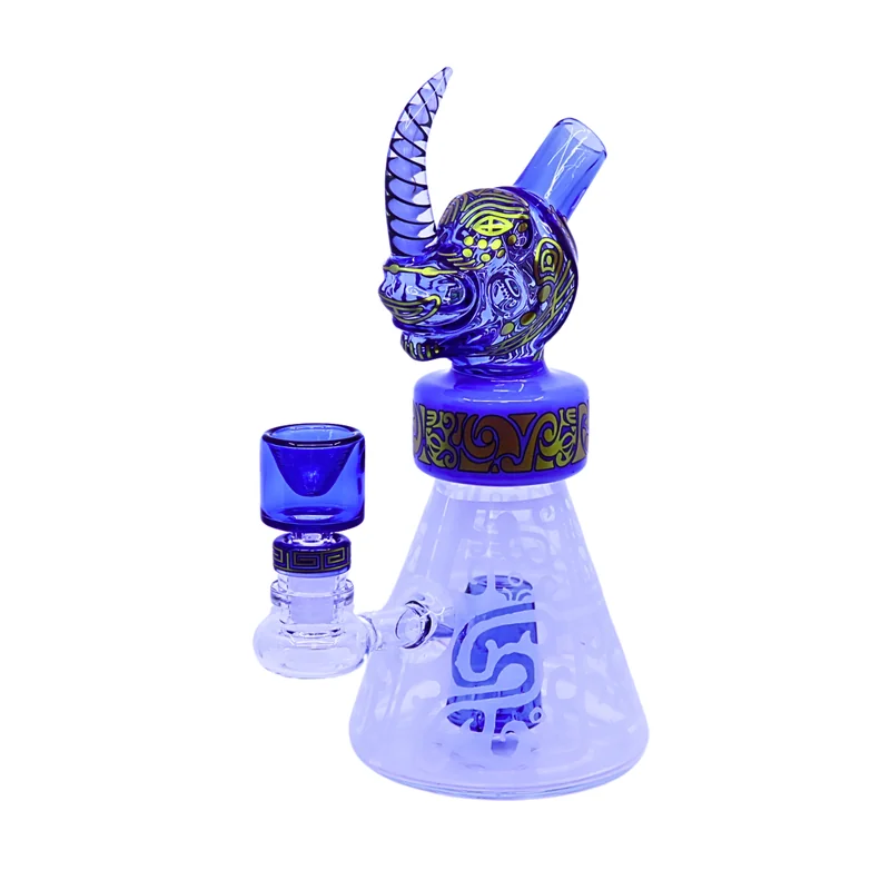 PREMIUM GLASS 9" WATERPIPE ASSORTED COLORS (WP-487)