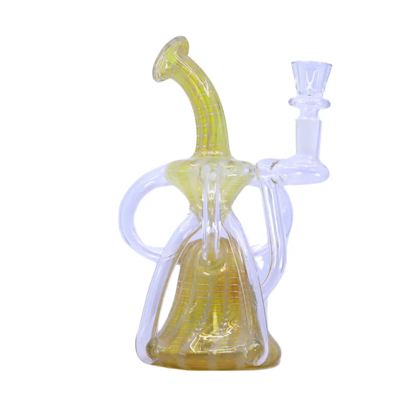 PREMIUM RECYCLER 8.5" WATER PIPE ASSORTED COLORS (WP-523)