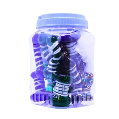 PREMIUM TUBE BUBBLER ASSORTED COLORS 7.5" HANDPIPE (HP-134)