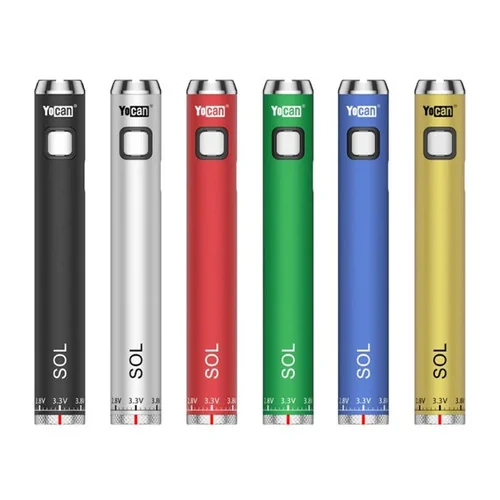 Yocan - ARI 650mAh Carto Battery - Mixed Color Display of 20 (MSRP $9.00ea)