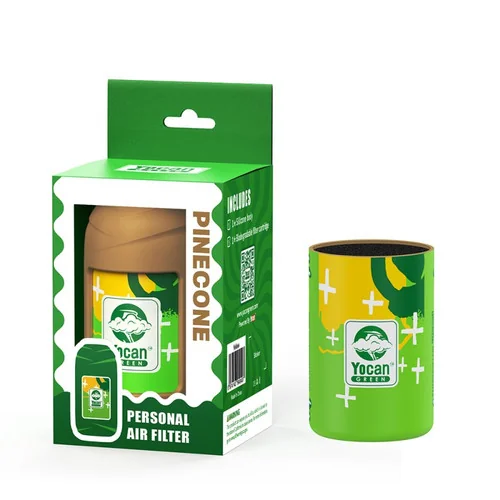 Yocan Green - Personal Air Filter - Pinecone (MSRP $20.00)