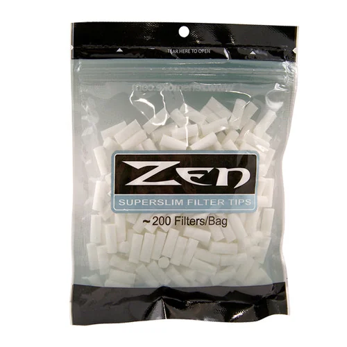 Zen - 401 Filters Super-Slim - Bag of 200 (MSRP $5.00)