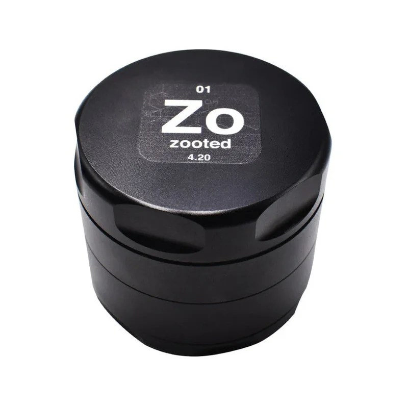 Zooted Brandz - 3 Stage 55mm Grinder 4 Part Grinder - (1 Count)